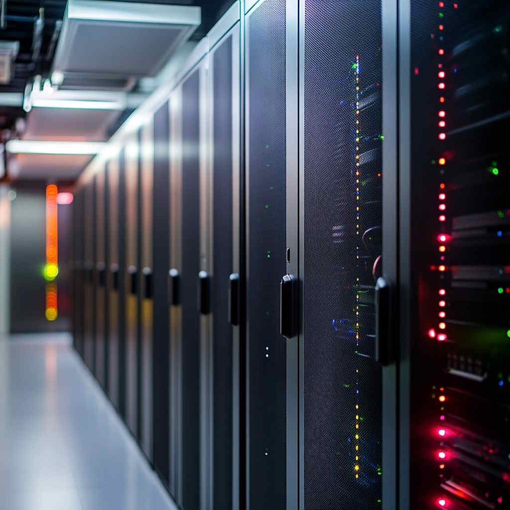 Structured cabling infrastructure inside a secure facility
