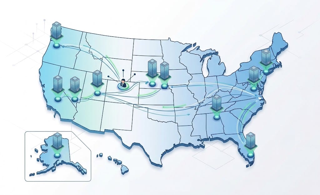 Standardizing technology across regional offices